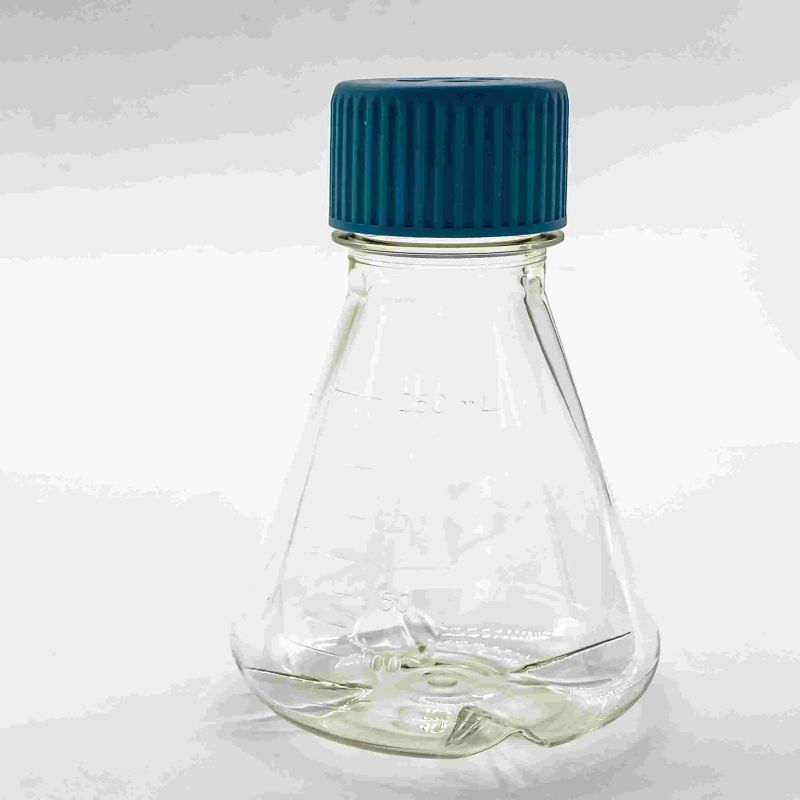 Laboratory Products Plastic Screw-top Erlenmeyer 500ml conical culture Flask