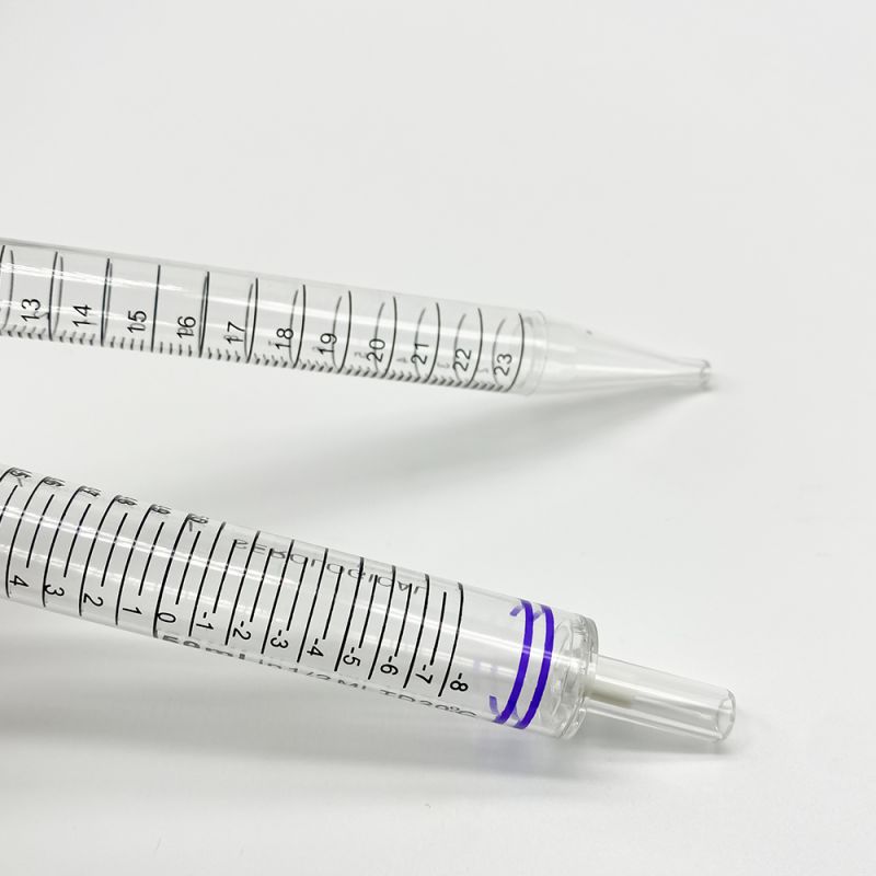 25 ml laboratory use liquid transfer sterile serological pipette