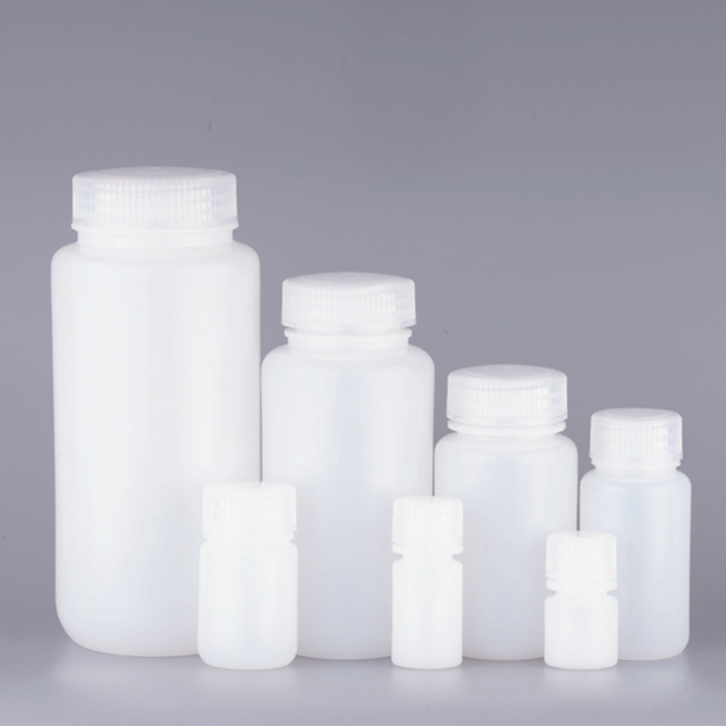 60 ml Manufacturer Sterile HDPE PP chemical plastic wide mouth reagent bottles for laboratory use