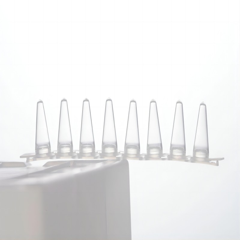 0.1ml 8 strip pcr tubes