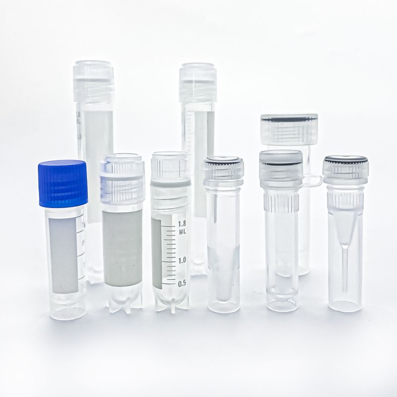 Disposable Plastic Freezing Cryovials Cryogenic Vials Cryo Tubes with Cap