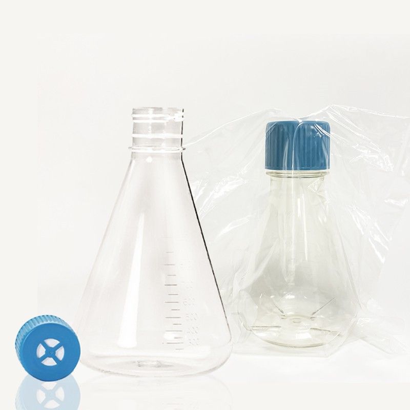 Wide Mouth Erlenmeyer Conical Flask with Screw